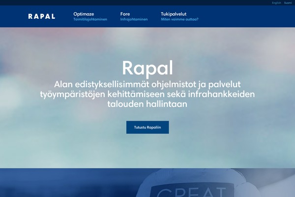 rapal.fi site used Rapal