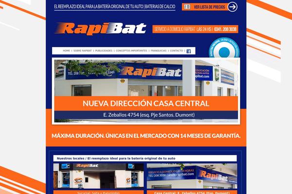 rapibat.com.ar site used Rapibat