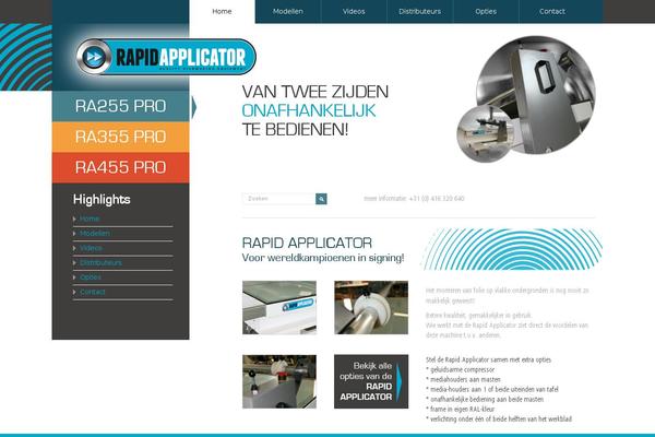 rapidapplicator.com site used Rapidapplicator