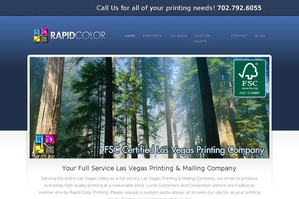 rapidcolor.com site used Arcadia