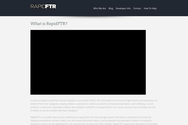 rapidftr.com site used Big Impresa