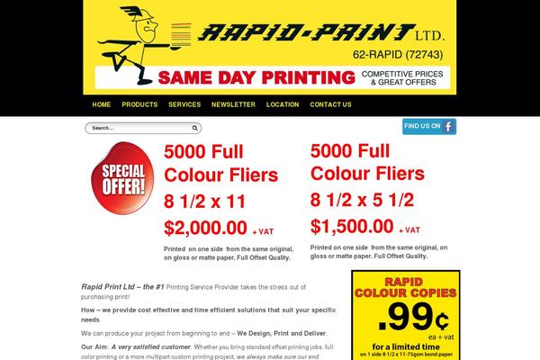 rapidprintltd.com site used Rapidtheme