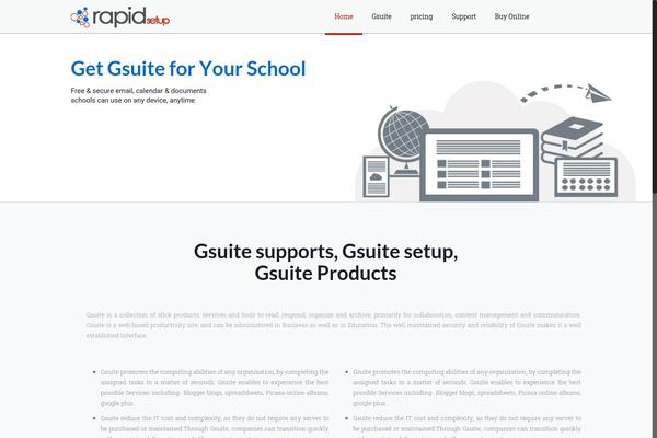Site using Responsive Pricing Table plugin