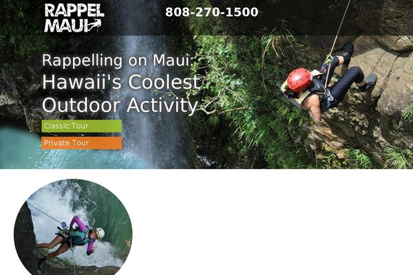 rappelmaui.com site used Rappel-maui