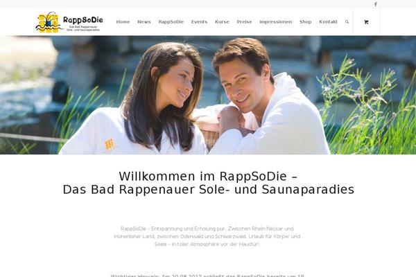 rappsodie.info site used Enfold-child