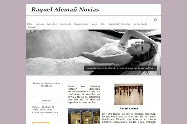 raquelnovias.es site used consultant