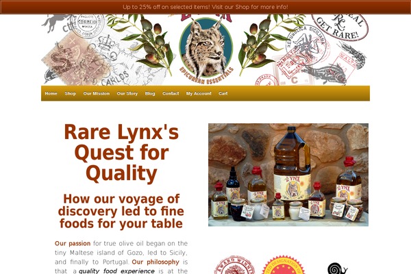 rarelynx.com site used Rarelynx