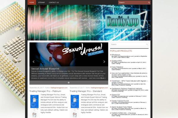 Smartnews theme site design template sample