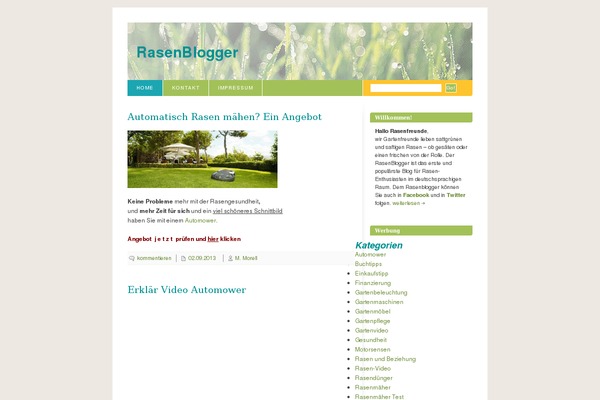 Blix theme site design template sample