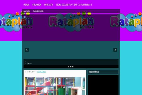 rataplanparqueinfantil.com site used Designpress