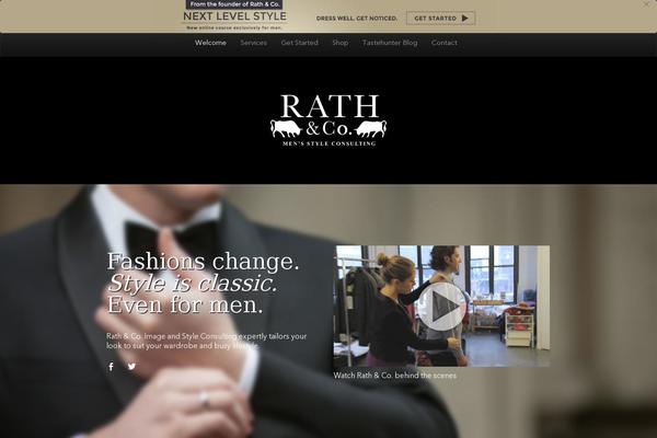 rathandco.com site used Rathbootstrap