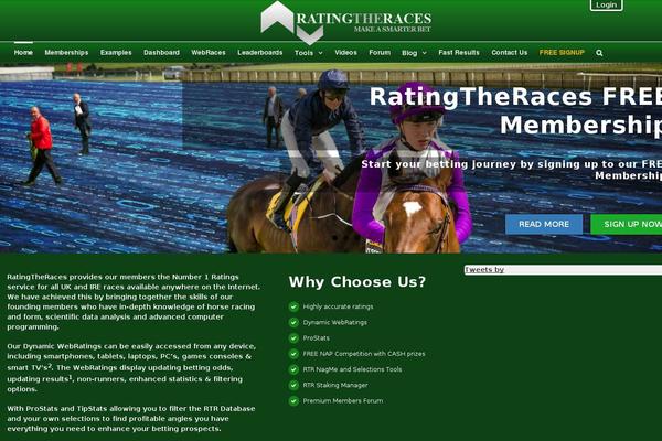ratingtheraces.com site used Ratingtheracesa