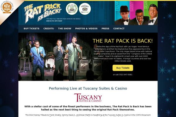 ratpackisback.com site used Rat-pack-wp