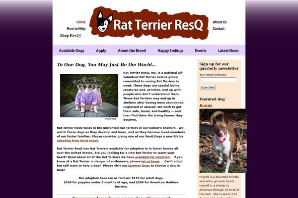 ratterrierresq.com site used Resq