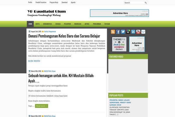 raudlatul-ulum.com site used Educationblog