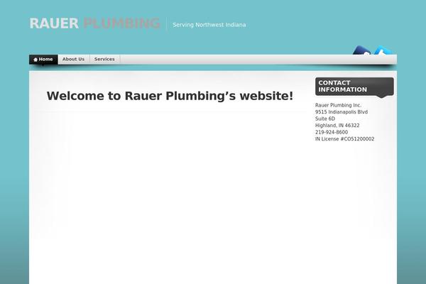 rauerplumbing.com site used Cyangant