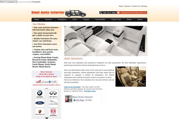 Twenty Ten theme site design template sample