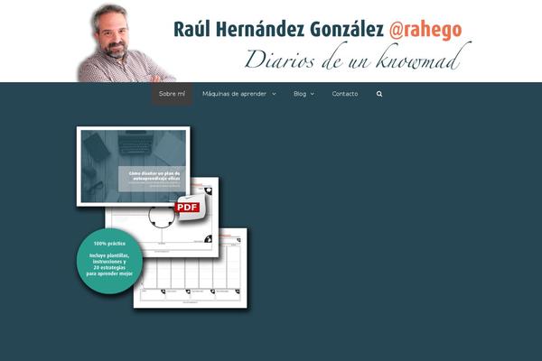raulhernandezgonzalez.com site used GeneratePress