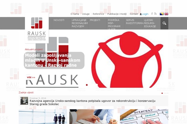 rausk.ba site used Rausk
