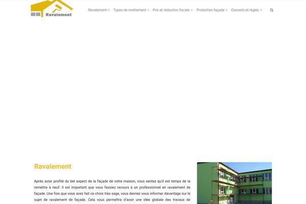 Construction theme site design template sample