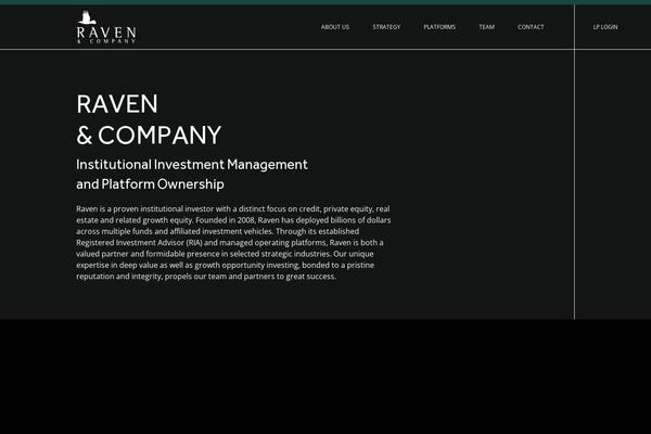 ravencm.com site used Raven-theme