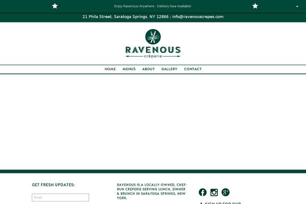 ravenouscrepes.com site used Ravenous