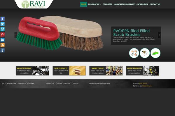 ravibrush.com site used Market