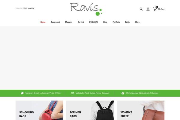 ravis.ro site used Megashop-bags