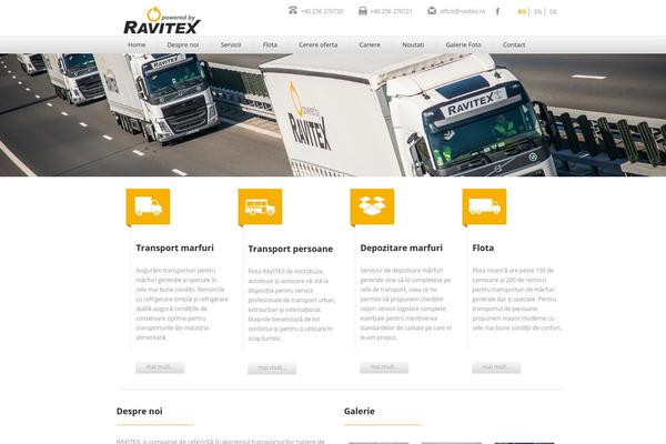 ravitex.ro site used Ravitex