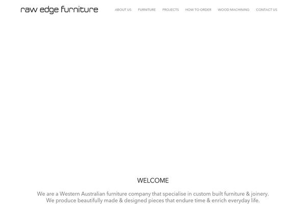 rawedgefurniture.com.au site used Ref
