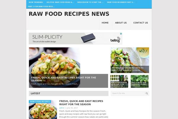 rawfoodrecipesnews.com site used Point-child