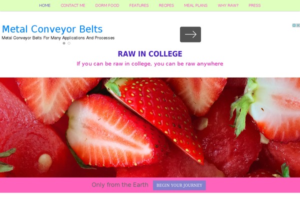 rawincollege.com site used Nectar-theme