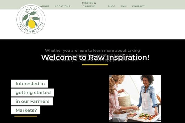 rawinspiration.org site used Northstar-theme