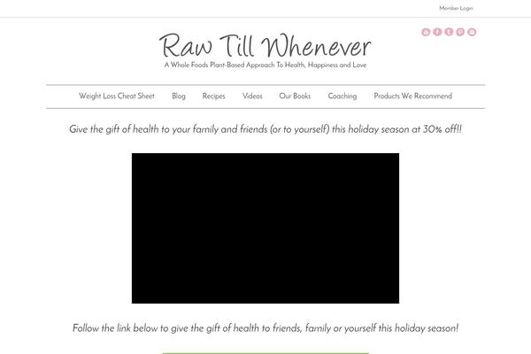 rawtillwhenever.com site used Plant_web_app