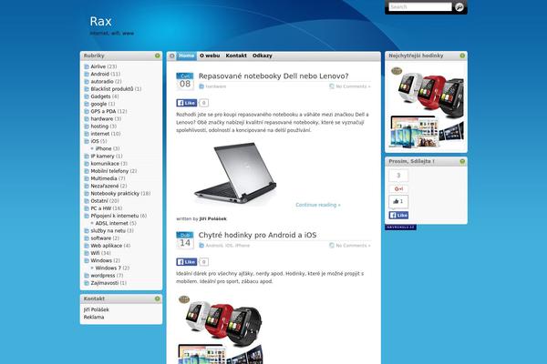 rax.cz site used I3theme-1-6-classic