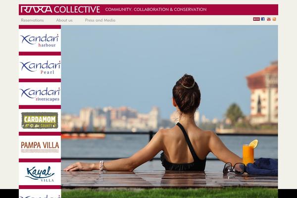 raxacollective.com site used Instorm