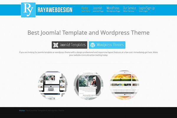 rayawebdesign.com site used Rayawebdesignv4