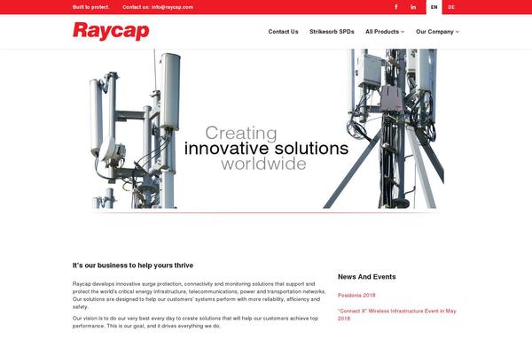 raycap.com site used Raycap
