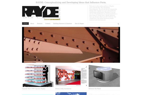 rayde.net site used Architektthemeresponsive