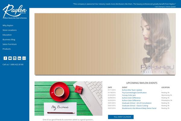 Avada theme site design template sample
