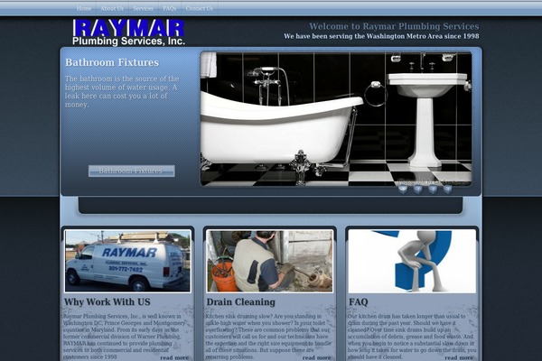 raymarplumbing.com site used Accolade_blue-_plumbing