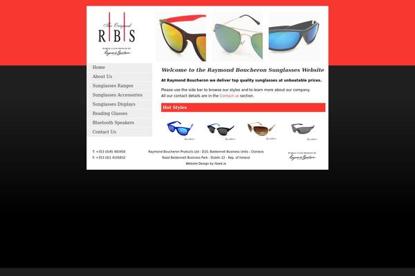 raymondboucheron.com site used Sunglasses