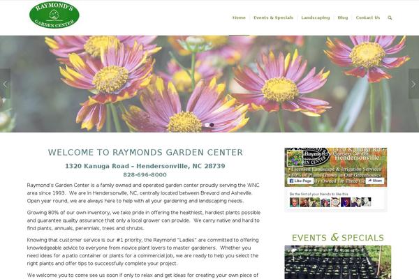 raymondsgc.com site used Raymonds-garden-center