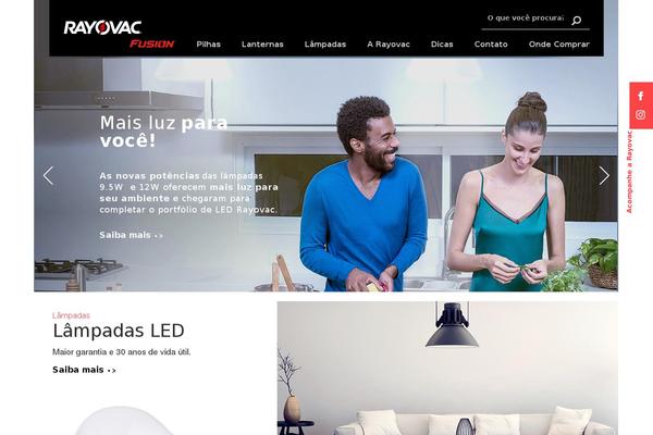 rayovac.com.br site used Rayovac