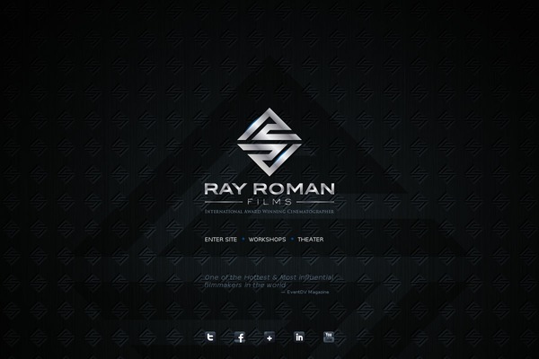 rayromanfilms.com site used Minify