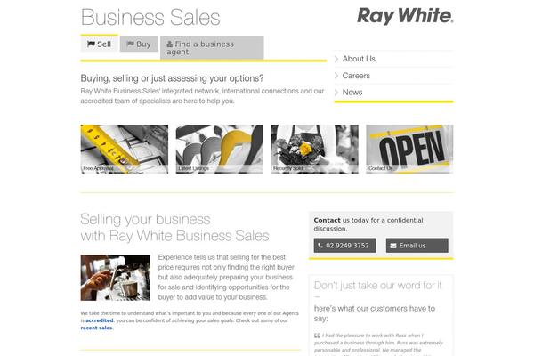 raywhitebusinesssales.com site used Business