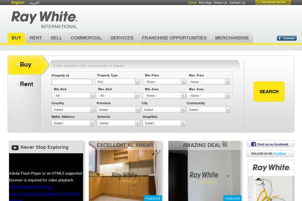 raywhitemena.com site used Ray-white