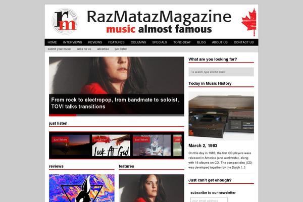 MH Magazine theme site design template sample