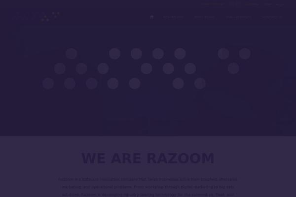 razoom.com site used Razoom-project