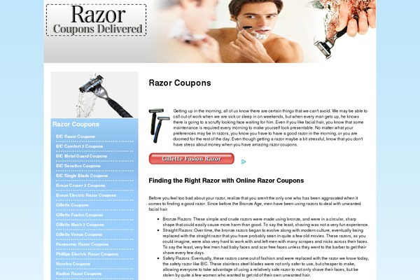 razorcouponsdelivered.com site used Muz